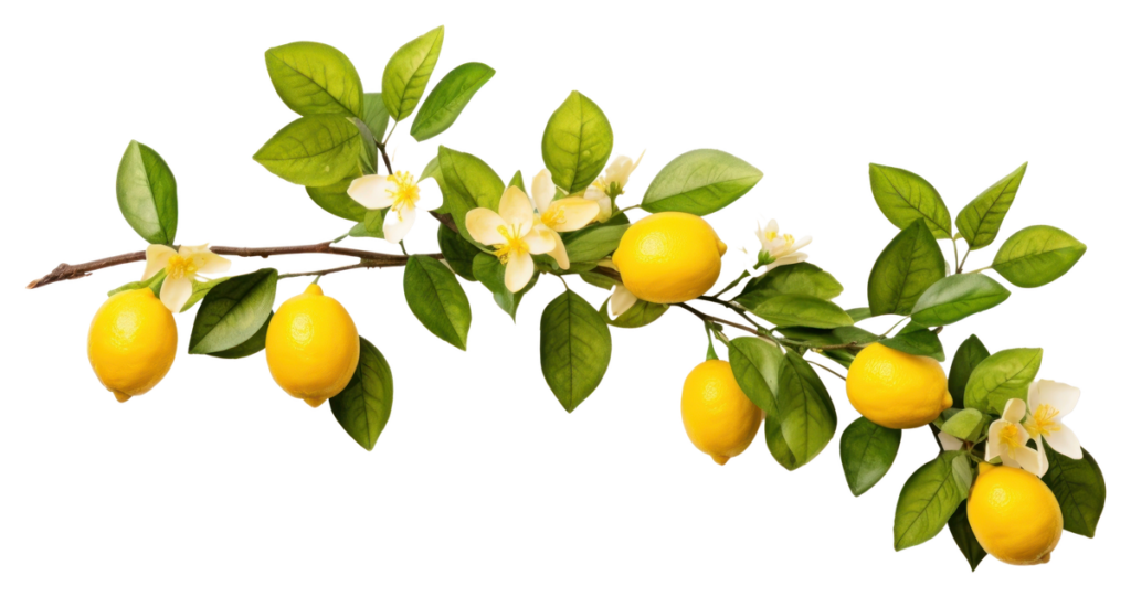 Citroner på gren